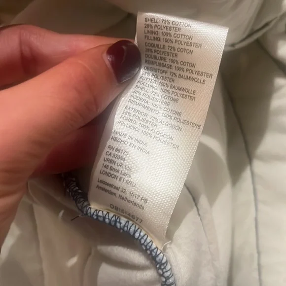 NWT Free People We The Free Kara Quilted Jacket Pacific Combo Size Small - Picture 7 of 7